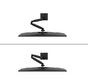 Стойка Neomounts Nero Single Flat Screen Desk Mount (phone holder+Quick-fix clamp/grommet)