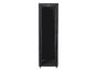 Комуникационен шкаф Lanberg rack cabinet 19' free-standing 42U/600x800 (flat pack) with glass door lcd black v2