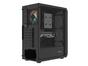 Кутия за компютър Fury PC Case Shobo SH4 RGB Midi Tower, Window, Black