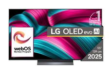 Телевизор LG OLED55C51LA, 55' UHD OLED evo, 4K (3840 x 2160), DVB-C/T2/S2, Full Cinema Screnn, Alpha 9 AI 4K Gen8, 120Hz Native (VRR 144Hz), ThinQ AI, HDR10, VRR, NVIDIA G-SYNC, AMD FreeSync, Dolby Vision, Dolby Atmos, Wi-Fi 6, Bluetooth, HDMI, USB, Airpl