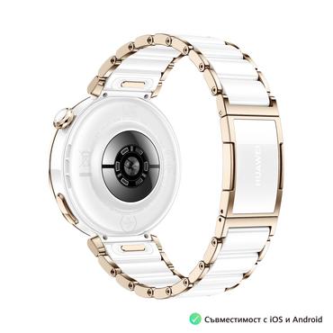 Часовник Huawei Watch GT5 Pro Jana-B29C, 1.32' Amoled 466x466, PPI 352, BT5.2, BLE/BR/EDR, 323mAh, 40-meter free diving, HUAWEI TruSense System, ECG analysis, Battery life up to 7 days, Compatible with iOS and Android devices, Ceramic