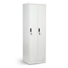 Метален гардероб BTL K с 2 отделения 185х60х45 см - сниман отпред, затворен