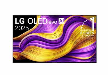 Телевизор LG OLED65G51LW, 65' UHD OLED evo, 4K (3840 x 2160), DVB-C/T2/S2, Full Cinema Screnn, Alpha 11 AI 4K, 120Hz Native (VRR 144Hz), ThinQ AI, HDR10, VRR, NVIDIA G-SYNC, AMD FreeSync, Dolby Vision, Dolby Atmos, Wi-Fi 6, Bluetooth, HDMI, USB, Airplay 2