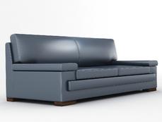 Диван триместен ЧАТАЛДЖА O 218 - сниман отляво, сив на цвят