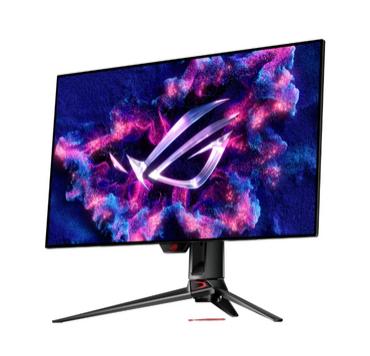Монитор Asus ROG Swift OLED PG32UCDP gaming monitor, 32'' WOLED panel, dual mode (4K 240Hz or FHD 480Hz), 0.03 ms (GTG), G-SYNC compatibility, custom heatsink, ASUS OLED Care, AI Assistant, VESA DisplayHDRї 400 True Black, uniform brightness, 99% DCI-P3, 