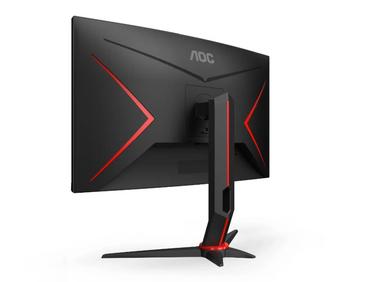 Монитор AOC C27G2Z3/BK, 27' Curved 1500R VA WLED, 1920x1080@280Hz, 1ms GtG, 0.5MPRT, 300cd m/2, 4000:1, 80M:1 DCR, Adaptive Sync, FlickerFree, Blue Light tech. Soft., Tilt, Height Adjust, Swivel, 2xHDMI, DP