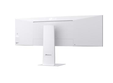 Монитор LG 49U950A-W, 49' 32:9 Curved UltraWide Dual QHD 5K 5120x1440 NANO IPS 1ms MBR, 144 Hz, 5ms, 400 cd/m2, 1000:1, HDR400, DCI-P3 98%,  USB Type-C, PD 90W, FreeSync, G-SYNC, PIP, 2 PBP, HDMI, DisplayPort, Speacer 2ch 10W, Tilt, Height, Swivel, Tiltan