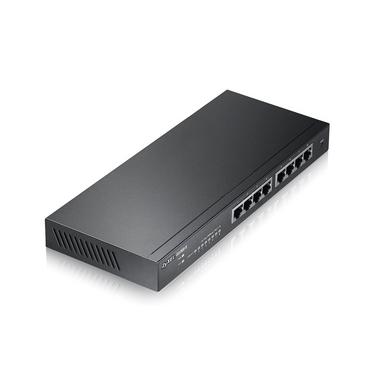 Комутатор Zyxel GS1900-8 v2, 8 port GbE L2 smart switch, desktop, fanless