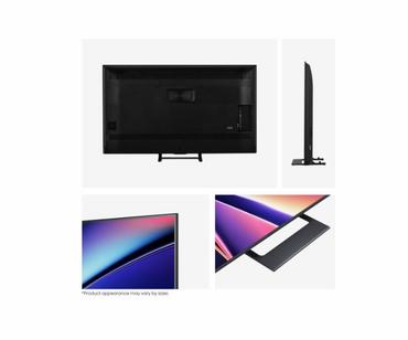 Телевизор Hisense 75' E8Q, 4K Ultra HD 3840x2160, ULED, Quantum Dot,144 Hz, HDR 10+, HLG, Dolby Vision, DTS Virtual X, Smart TV, Light Sensor, WiFi Direct, BT, Anyview Cast, 3xHDMI, 2xUSB, LAN, CI+, DVB-T2/C/S2,Singale stand, Black