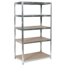 Метален стелаж BTL цинк 180x90x40см 175кг/ рафт - монтиран