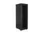 Комуникационен шкаф Lanberg rack cabinet 19' free-standing 42U / 800x800 self assembly flat pack with mesh door, black