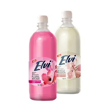 Течен сапун Elvi,пълнител 1 л.