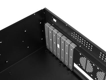 Комуникационен шкаф Lanberg rackmount server chassis atx 350/10 19'/4U