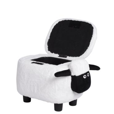 Табуретка детска с ракла овца-отворена