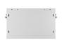 Комуникационен шкаф Lanberg rack cabinet 19' wall-mount 6U/600x450 with perforated door grey (flat pack)