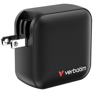 Зарядно устройство Verbatim Mini GaN Charger 100W 4 Port US plug with EU and UK adaptors