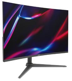 Монитор Acer Nitro XZ320QX2bmiiphx, 31.5' VA 1500R, Curved Screen/TFT, ZeroFrame, FHD (1920x1080) LED AG, FreeSync Premium, 240Hz, 1ms(VRB), 100M:1, 250nits, DP, 2xHDMI, Audio out, Speaker 2Wx2, ERGOstand, Black
