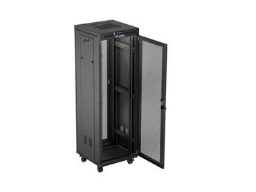 Комуникационен шкаф Lanberg rack cabinet 19' free-standing 37U/600X600 (FLAT PACK) with mesh door LCD black
