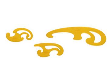 Кривки френски пластмасови