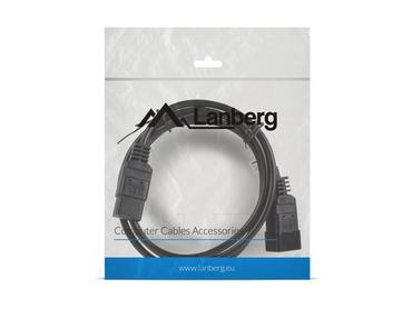 Кабел Lanberg EXTESION CABLE IEC 320 C19 / C20 1.8m VDE, black