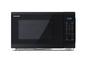 Микровълнова печка Sharp YC-MG252AE-B, Fully Digital, Built-in microwave grill, Grill Power: 1000W, steel/painted grey, 25l, 900 W, Housing Material Microwave-Steel, LED Display Blue, Timer & Clock function, Child lock, Defrost, Cabinet Colour: Black