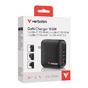 Зарядно устройство Verbatim Mini GaN Charger 165W 4 Port US plug with EU and UK adaptors