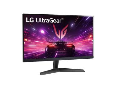 Монитор LG 24GN60F-B, UltraGear, 23.8' IPS, AG, 1ms GtG, 180Hz, 1000:1, 300cd/m2, Full HD 1920x1080, NVIDIA G-SYNC, Radeon FreeSync, HDR 10, sRGB 99%, HDMI, DisplayPort, Reader Mode, Headphone out, Tilt, Black