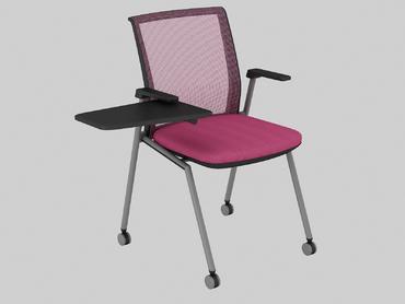 Посетителски стол с маса ДУЛО NT 71- с избор на цвят