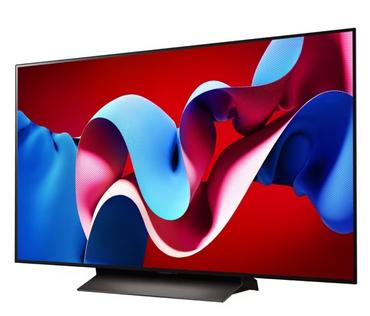 Телевизор LG OLED48C41LA, 48' UHD OLED evo, 4K (3840 x 2160), DVB-C/T2/S2, Full Cinema Screnn, Alpha 9 AI 4K Gen7, 144Hz, ThinQ AI, HDR10, VRR, NVIDIA G-SYNC, AMD FreeSync, Dolby Vision, Dolby Atmos, Wi-Fi, Bluetooth, HDMI, USB, Airplay 2, Multi View, Met