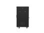 Комуникационен шкаф Lanberg rack cabinet 19' free-standing 22U/600x600 (flat pack) black