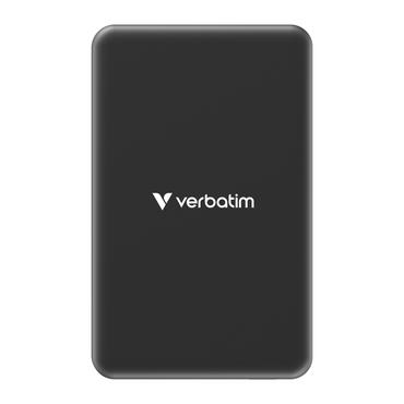 Външна батерия Verbatim Charge 'n' Go Essentials Power Bank Magnetic Wireless 5000mAh Black