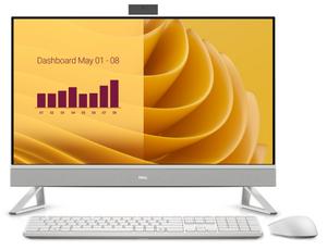 Настолен компютър - всичко в едно Dell 27 All-in-One EC27250, Intel Core 7 150U(12MB cache, 10 cores, up to 5.4 GHz), 27' FHD (1920x1080) WVA, 16GB, 2x8GB, DDR5, 5200 MT/s, 512GB M.2 PCIe SSD, Intel Graphics, Triangle Stand, 5MP IR Tilt Cam, WiFi 6E+BT, W