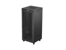 Комуникационен шкаф Lanberg rack cabinet 19' free-standing 37U/600X800 (FLAT PACK) with mesh door LCD black