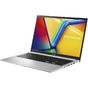 Лаптоп Asus Vivobook M1502YA-BQ086, AMD Ryzen R7-7730U, 15.6 'FHD  (1920X1080) 16:9,16GB LPDDR4 (8 GB on BD),1TB SSD,Backlit Keyboard , NO OS, Silver