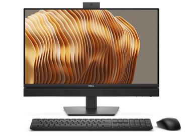 Настолен компютър - всичко в едно Dell Pro 24 All-in-One QC24251, Intel Core i5 14500T (14C, up to 4.8GHz), 23.8', FHD 1920x1080 100 Hz IPS AG, 1x8 GB DDR5 up to 4800 MT/s, 512GB SSD, Intel Graphics, Height Adjustable Stand, FHD HDR Cam, WiFi 6E+BT, Wirel