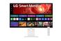 Монитор LG 37U730SA-W, 37' Smart  webOS 4K, IPS AG, DCI-P3 90%, 5ms, 300 cd/m2, 1000:1, 3840x2160, HDR 10, USB Type-C, PD 65W,  AirPlay 2, HDMI, LG Switch, Reader Mode, Tilt/Swivel