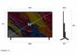 Телевизор LG 55QNED82A3B, 55' 4K QNED HDR Smart TV, 3840x2160, DVB-T2/C/S2, ?7 AI Processor, HDR10 / HLG, webOS 25 ThinQ, VRR / ALLM / HGiG, 4K Upscaling, WiFi 5, Voice Controll, Bluetooth 5.1, AirPlay 2, LAN, CI, HDMI, SPDIF, Google Cast, 2 pole Stand