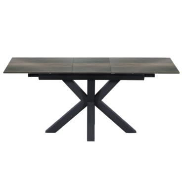 Трапезна маса ЛИДИЯ разтегателна-разтегната, орех