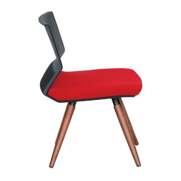 Посетителски стол СТРУМИЦА LINK 06- с дървени крака