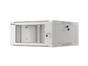 Комуникационен шкаф Lanberg rack cabinet 19' wall-mounted 4U 600 fast assembly (flat pack) grey