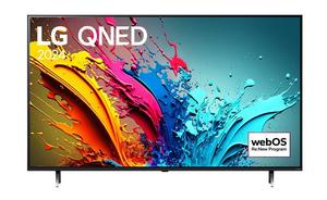 Телевизор LG 65QNED86T3A, 65' 4K QNED HDR Smart TV, 3840x2160, DVB-T2/C/S2, Alpha 8 AI 4K Gen7, 120Hz, HDR 10 PRO, webOS 24 ThinQ, 4K Upscaling, FreeSync, WiFi 5, Multi View, Bluetooth 5.1, AirPlay 2, LAN, CI, HDMI, SPDIF,  Crescent Stand, Silver