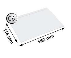 Плик за куриерски пратки С6 114х162 полиестер 50 бр