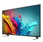 Телевизор LG 65QNED85T3C, 65' 4K QNED HDR Smart TV, 3840x2160, DVB-T2/C/S2, Alpha 8 AI 4K Gen7, 120Hz, HDR 10 PRO, webOS 24 ThinQ, 4K Upscaling, FreeSync, WiFi 5, Multi View, Bluetooth 5.1, AirPlay 2, LAN, CI, HDMI, SPDIF, 2 pole Stand , Silver
