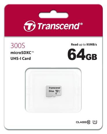 Памет Transcend 64GB microSD UHS-I U3A1 (without adapter)