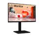 Монитор LG 24BA550-B, 23.8' IPS LED AG, 200cd/m2, Full HD 1920x1080, 100Hz, sRGB 95% , D-Sub, Display Port, HDMI, USB 5 Gbps, Speaker 2W x 2, Tilt, Height, Swivel, Pivot, Reader Mode, LG Switch app, Black