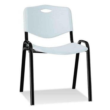 Посетителски стол ИКАР- бял цвят