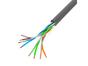 Кабел Lanberg LAN cable CAT.5E UTP 305m solid CU fluke passed, grey