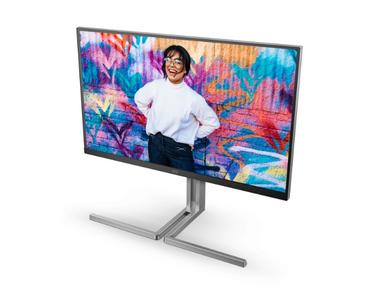 Монитор AOC U32U3CV, 31.5' Nano IPS WLED, 3840x2160@60Hz, 4ms GtG, 400cd m/2, 1000:1, 50M:1 DCR, Adaptive Sync, FlickerFree, Anti Blue Light, 3Wx2, Tilt, Height Adjust, Pivot, Swivel, 2xHDMI, DP, USB hub