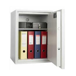 Метален сейф PMT 600 KL - сниман отпред, пълен с калсьори