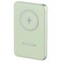 Външна батерия Verbatim MCP-10GN Power Pack 10000 mAh with UBS-C PD 20W / Magnetic Wireless Charging 15W Green